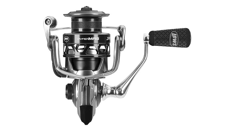 Lew’s HyperMag Spinning Reel, SZ 300, 6.2-1 Ratio, 10+1 Bearings, HMS300