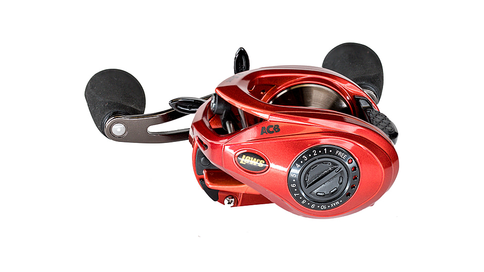 Lew’s HyperSpeed LFS Baitcast Reel, RH Retrieve, 9.5-1 Ratio, 9+1 Bearings, HS1-9.5