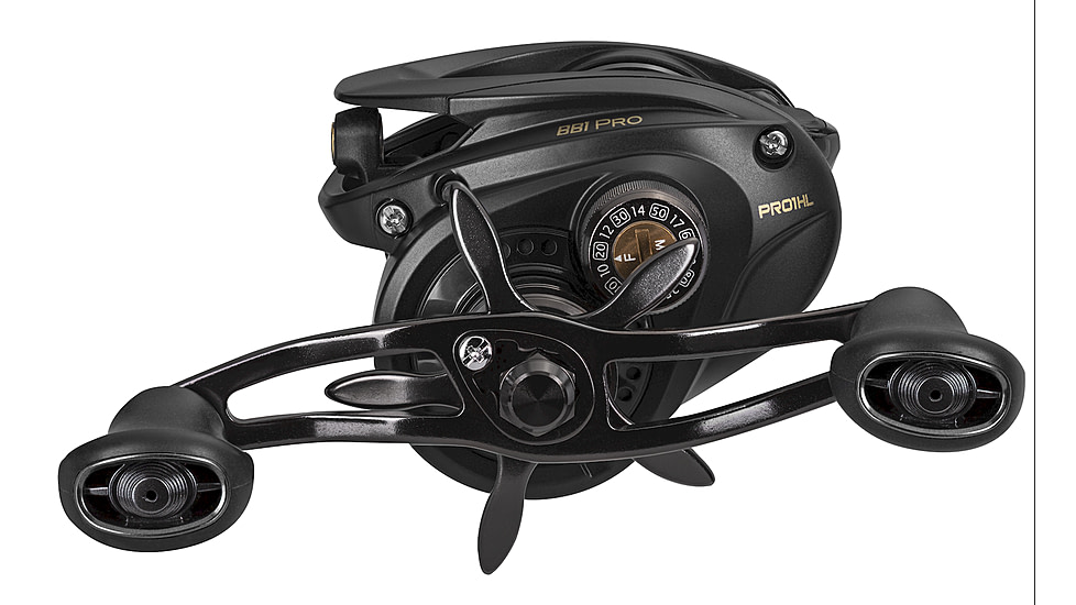 Team Lew’s Pro SP Baitcast Reel, LH Retrieve, 7.5-1 Ratio, 8+1 Bearings, PSP1SHL