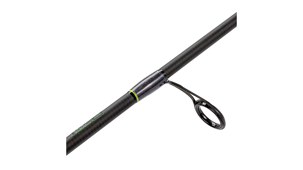 Lew’s Speed Stick Spinning Rod, 6ft 6in, 3-PC IM8 Graphite Rod w/ Medium  and Fast, Cork Split-Grip, Fuji Concept O Guides, Hard-Sided Travel Case, Black/Green, LSST66M-3
