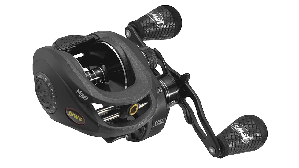 Lew's LFS Casting Rod, 7ft, 1-PC Rod w/ Medium-Heavy  and Fast, LFS-X3 Blank, Cork Split-Grip, Fuji Concept O Guides, Full Contact Reel Seat, Blue/Black, LFS70MH