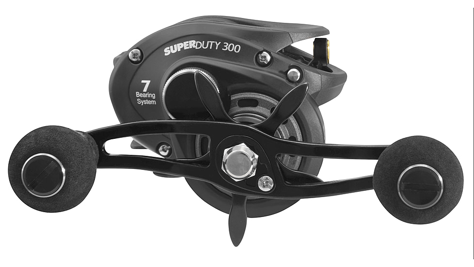 Lew's LFS Casting Rod, 6ft 10in, 1-PC Rod w/ Medium-Heavy  and Fast, LFS-X3 Blank, Cork Split-Grip, Fuji Concept O Guides, Full Contact Reel Seat, Blue/Black, LFS610MH