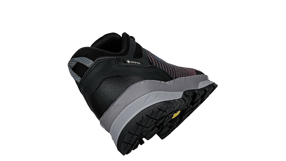 Lowa Carezza GTX Lo Hiking Shoes - Womens, Black/Brown Rose, 5, 197827018087