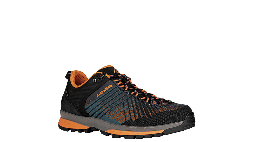 Lowa Carezza GTX Lo - Mens, Anthracite/Orange, 11, 197827015598