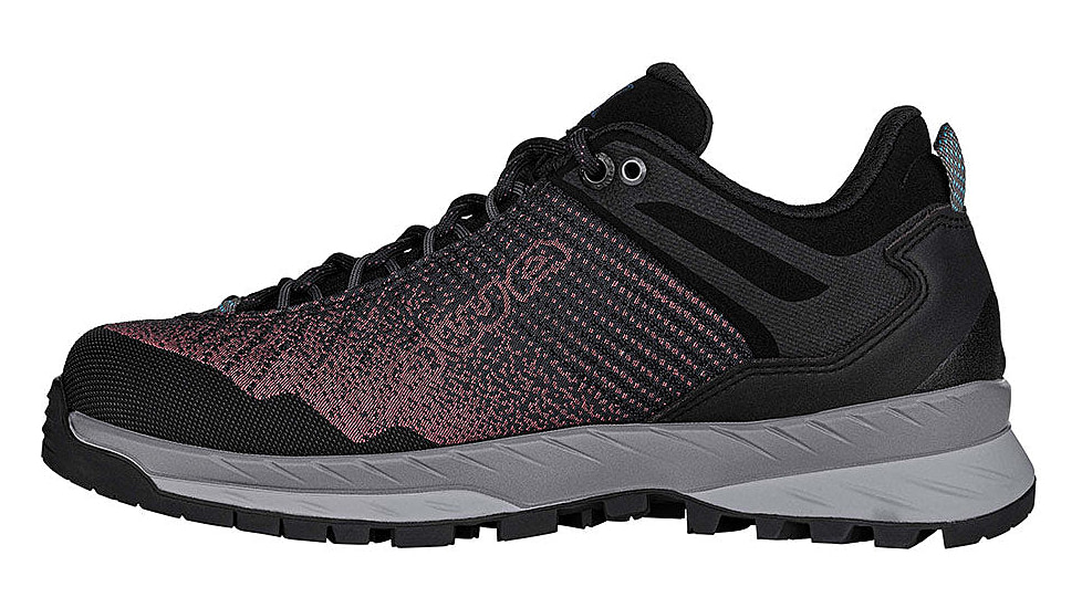 Lowa Carezza GTX Low Shoes - Womens, Black/Brown Rose, 8.5, 2200659931-BKBNRO-M-8.5