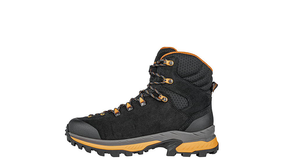 Lowa Corvara GTX Mid Boots - Mens, Black/Orange, 9.5, 2117310920-BLKORG-M095