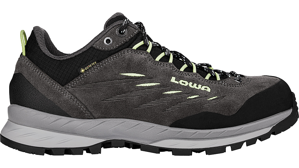 Lowa Delago GTX Lo Hiking Boots - Womens, Anthracite/Mint, Size 10, 2200939752-Anth/Mint-10