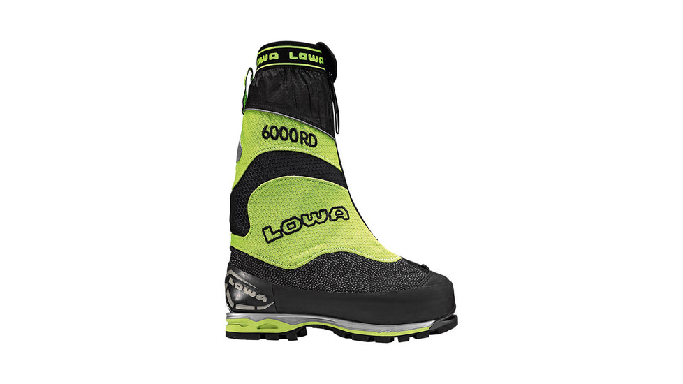 Lowa Expedition 6000 EVO RD Mountaineering Boots - Mens, Lime/Silver, Medium, 6.5, 2300647299-LIMSIL-MD-6.5