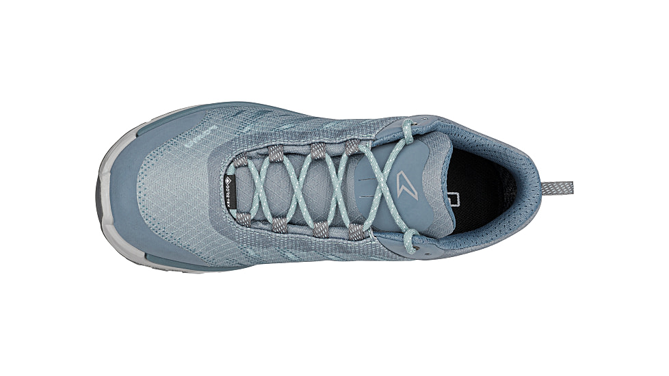 Lowa Ferrox GTX Lo Hiking Shoe - Womens, Smoke Blue/Ice Blue, 6.5, 3206976671-SBUIBU-M065