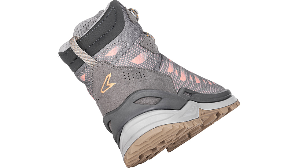 Lowa Ferrox GTX Mid Hiking Boot - Womens, Grey/Rose, 10, 3206799032-GRYROS-M100