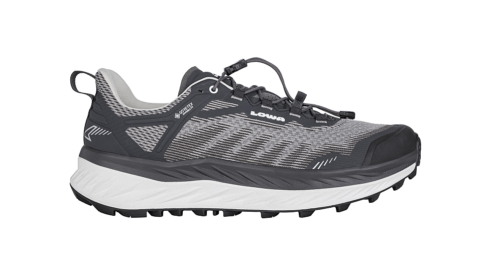 Lowa Fortux GTX Hiking Shoes - Mens, Black/White, 8, 3108149990-BLKWHT-M080