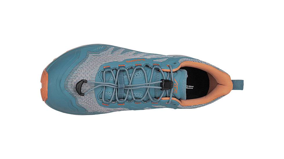 Lowa Fortux GTX Hiking Shoes - Mens, Smoke Blue/Rust, 7.5, 3108146674-SBURST-M075