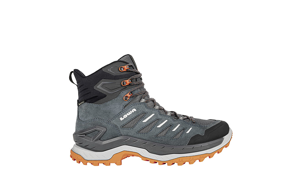 Lowa Innovo GTX Mid Hiking Shoes - Mens, Smoke Green/Flame, 10.5, 3113307954-SMGNFL-M105