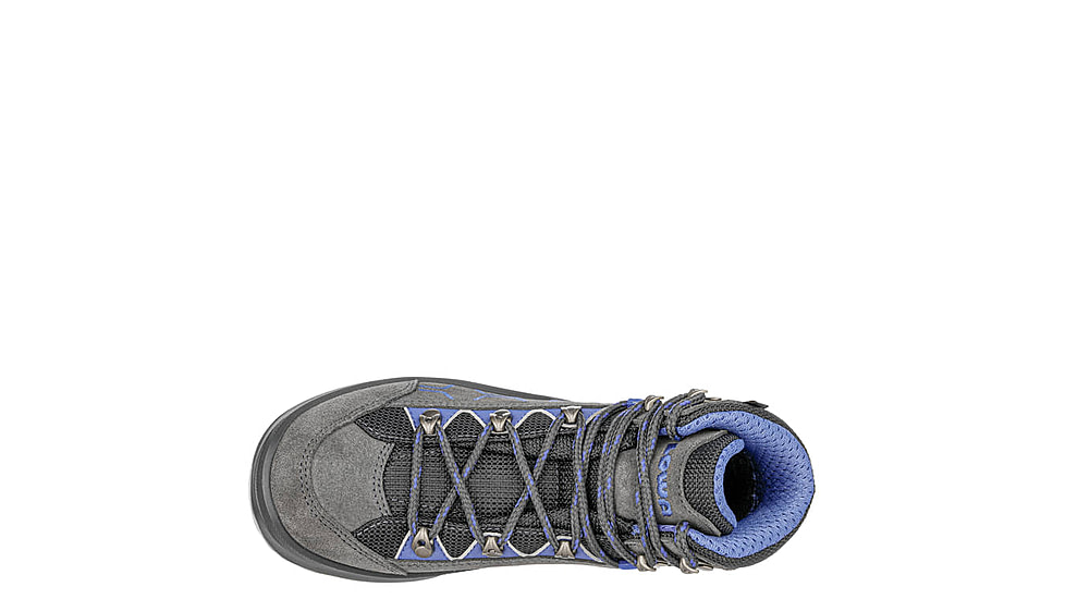 Lowa Kody Evo GTX Mid Junior - Unisex, Anthracite/Blue, M300, 197827026099