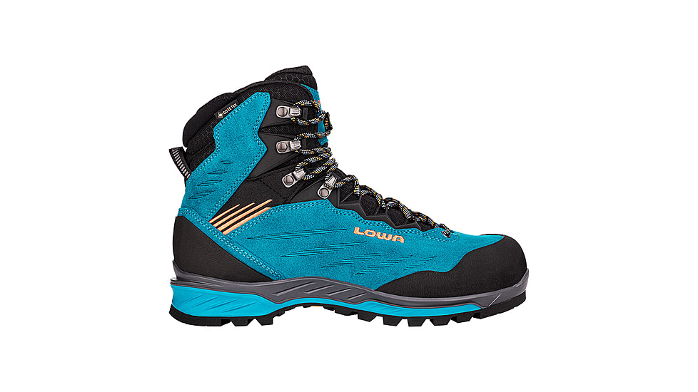 Lowa Lowa Cadin II GTX Mid Shoes - Womens, Turquoise/Mandarin, 7.5, 2200956915-TURMAN-M-7.5