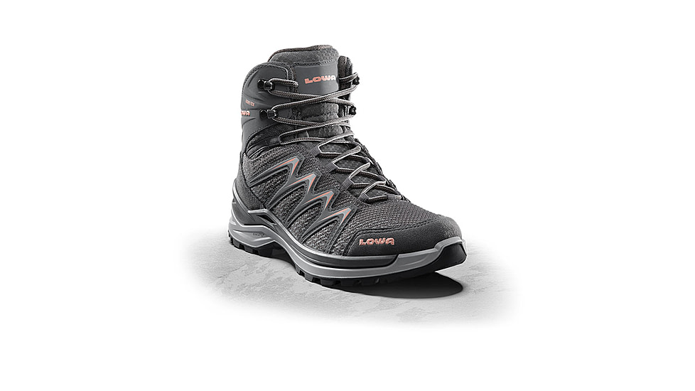 Lowa Innox Pro GTX Mid Hiking Shoes - Women's, Anthracite/Rose, 7, 3207039707-ANTROS-M-7