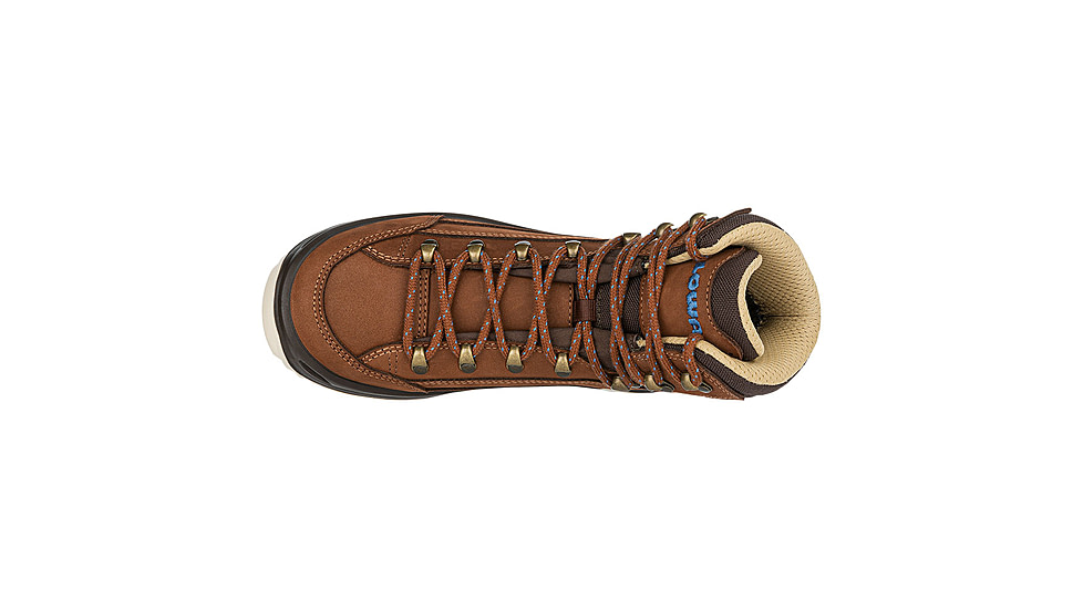 Lowa Lowa Renegade GTX Mid Hiking Shoes - Womens, Mahogany/Navy, 9.5, 3209454747-MAHNAV-M-9.5