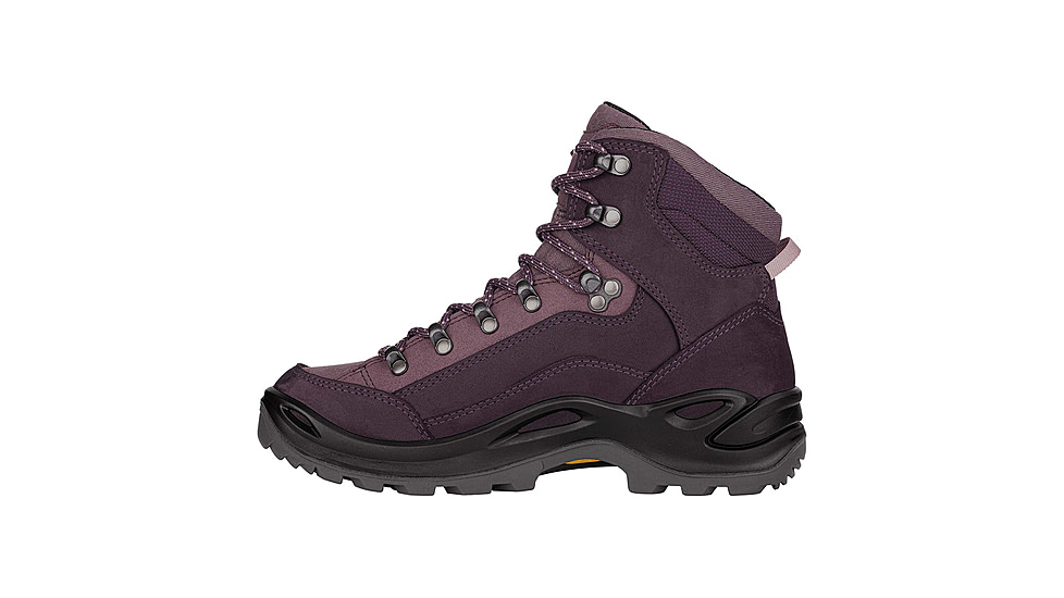 Lowa Lowa Renegade GTX Mid Hiking Shoes - Womens, Prune/Mauve, 7.5, 3209455534-PRNMVE-M-7.5