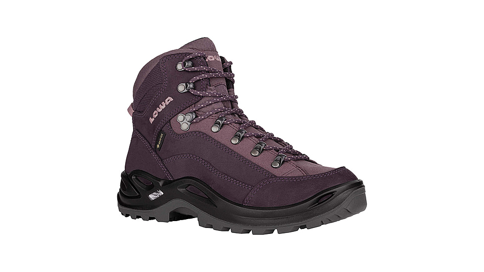 Lowa Renegade GTX Mid Hiking Shoes - Womens, Prune/Mauve, 7.5, 3209455534-PRNMVE-M-7.5