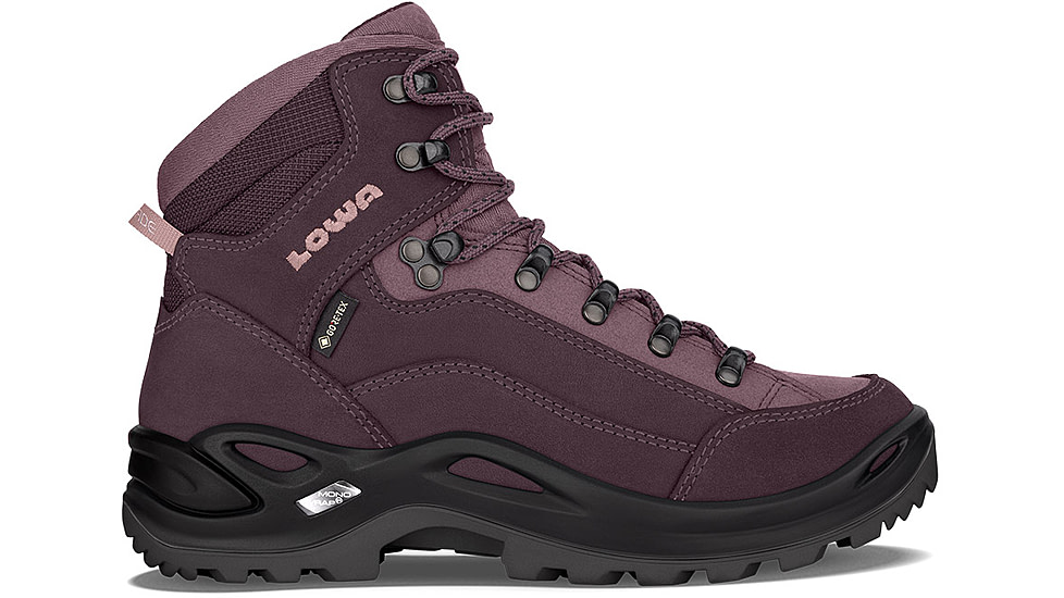 Lowa Lowa Renegade GTX Mid Hiking Shoes - Womens, Prune/Mauve, 7.5, 3209455534-PRNMVE-M-7.5