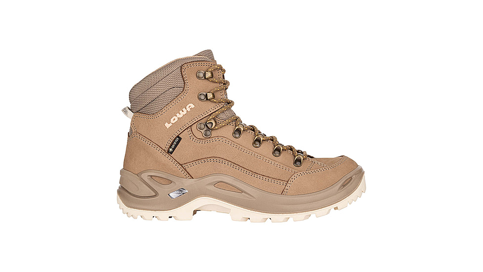 Lowa Lowa Renegade GTX Mid Hiking Shoes - Womens, Sand/Apricot, 8.5, 3209454317-SNDAPR-M-8.5