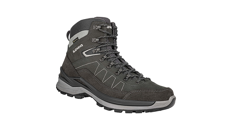 Lowa Lowa Toro Pro GTX Mid Shoes - Mens, Anthracite/Grey, 8, 3107579730-ANTGRY-M-8