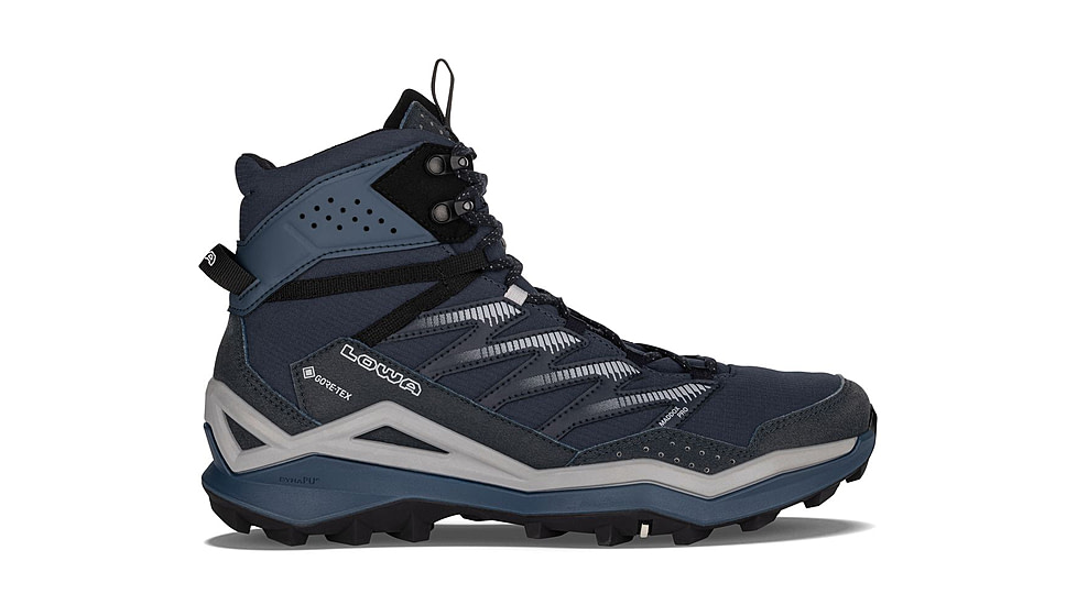 Lowa Maddox Pro GTX Mid Hiking Boots - Mens, Navy/Marine Blue, 10.5, 197827040361