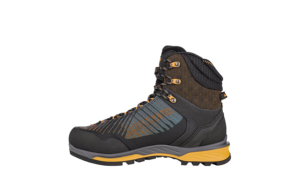 Lowa Mangart GTX Mid Hiking Shoes - Mens, Anthracite/Flame, 7.5, 2110867935-ANTFLM-M075