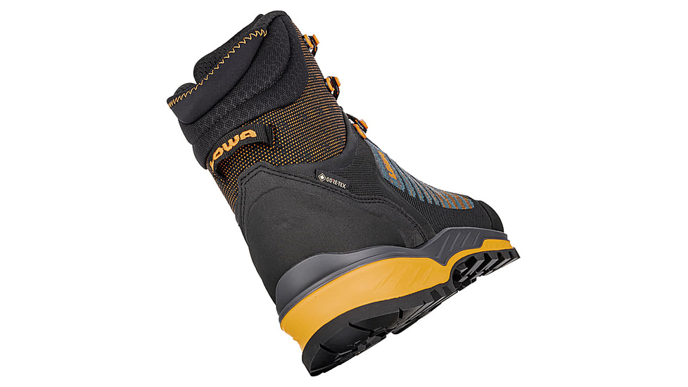 Lowa Mangart GTX Mid Hiking Shoes - Mens, Anthracite/Flame, 7.5, 2110867935-ANTFLM-M075