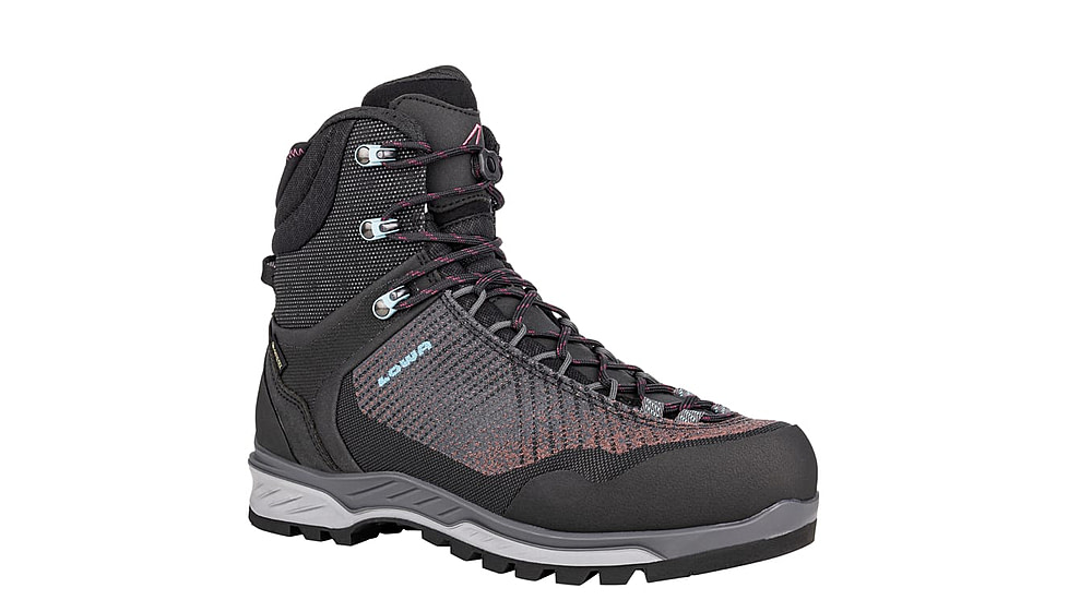 Lowa Mangart GTX Mid Hiking Shoes - Womens, Anthracite/Arctic, 8.5, 2210869716-ANTARC-M085