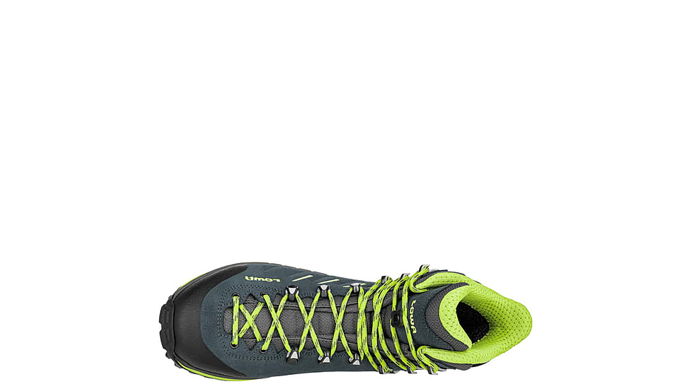 Lowa Randir GTX Mid Hiking Shoes - Mens, Blue/Lime, 8, 2117706003-BLULIM-M080