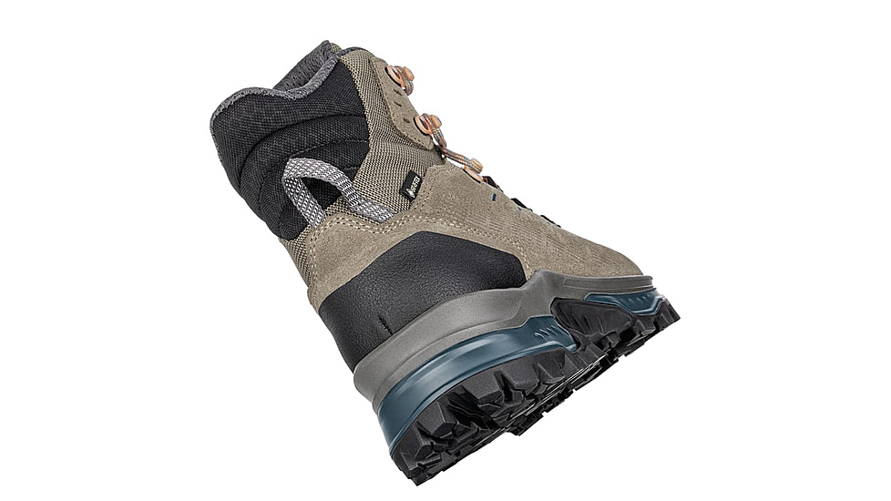 Lowa Randir GTX Mid Hiking Shoes - Womens, Stone/Petrol, 7, 2217759574-STNPET-M070