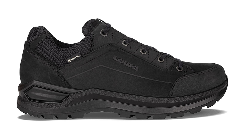 Lowa Renegade Evo GTX Lo Hiking Shoes - Womens, Wide, Black/Black, 14, 197827047957