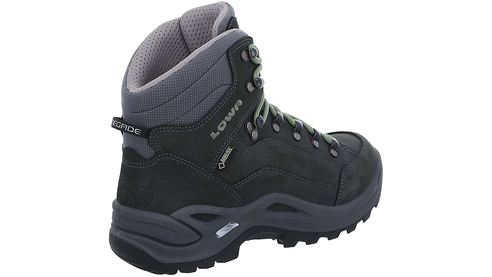 Lowa Renegade GTX Mid Hiking Shoes - Womens, Graphite/Jade, 7 US, Medium, 3209459781-GRPJAD-7 US
