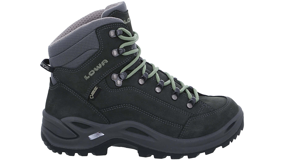 Lowa Renegade GTX Mid Hiking Shoes - Womens, Graphite/Jade, 7 US, Medium, 3209459781-GRPJAD-7 US