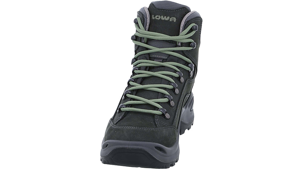 Lowa Renegade GTX Mid Hiking Shoes - Womens, Graphite/Jade, 7 US, Medium, 3209459781-GRPJAD-7 US