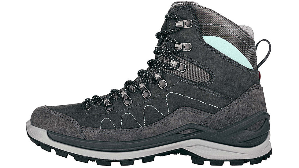 Lowa Toro Pro GTX Mid Shoes - Womens, Graphite/Jade, 7.5, 3207699781-GRPJAD-M-7.5