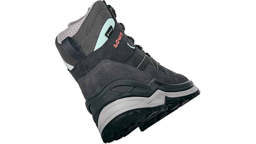 Lowa Toro Pro GTX Mid Shoes - Womens, Graphite/Jade, 7.5, 3207699781-GRPJAD-M-7.5