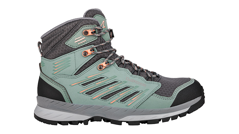 Lowa Trek Evo GTX Mid - Womens, Smoke Green/Melon, 7.5, 2207437962-SMGNME-M075