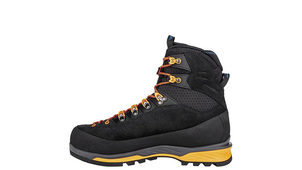 Lowa Vajolet GTX Mid Hiking Shoes - Mens, Black/Flame, 9, 2110859960-BLKFLM-M090
