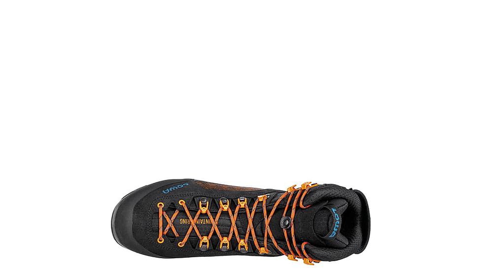 Lowa Vajolet GTX Mid Hiking Shoes - Mens, Black/Flame, 9, 2110859960-BLKFLM-M090