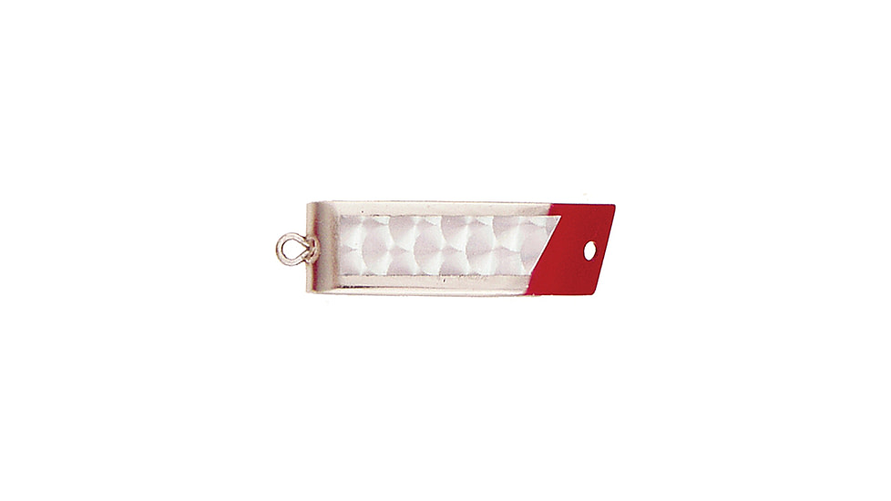 Luhr Jensen Super Duper Casting/Trolling Spoon, 1in, 1/16oz, Chrome &amp; Silver Prism-Lite, 1303-500-0150