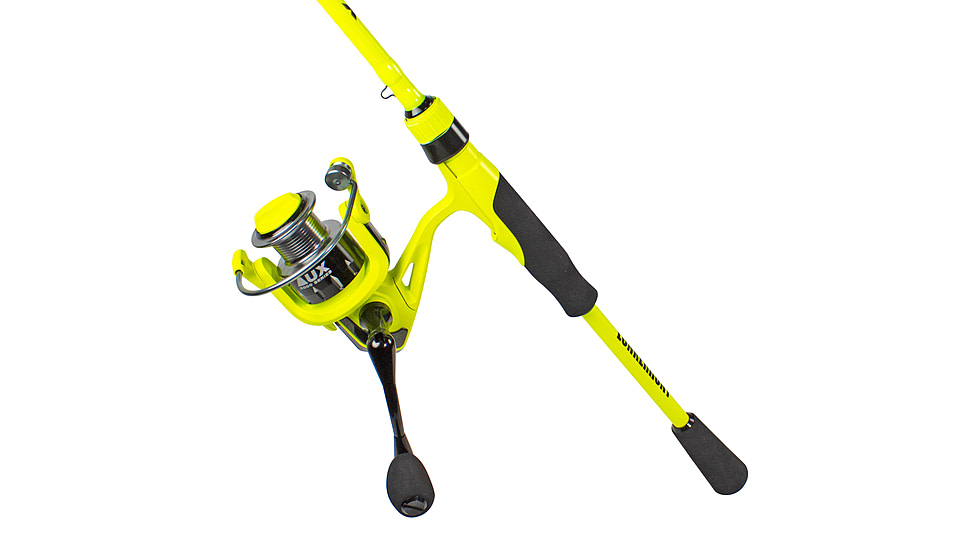 Lunkerhunt AUX Spinning Rod Combo, Yellow, 7ft, SAUXCOM02