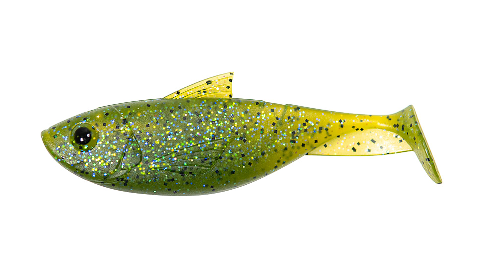 Lunkerhunt Bait Shifter Kit Shad, 1, 4in, Sexy Melon, BSHAD06