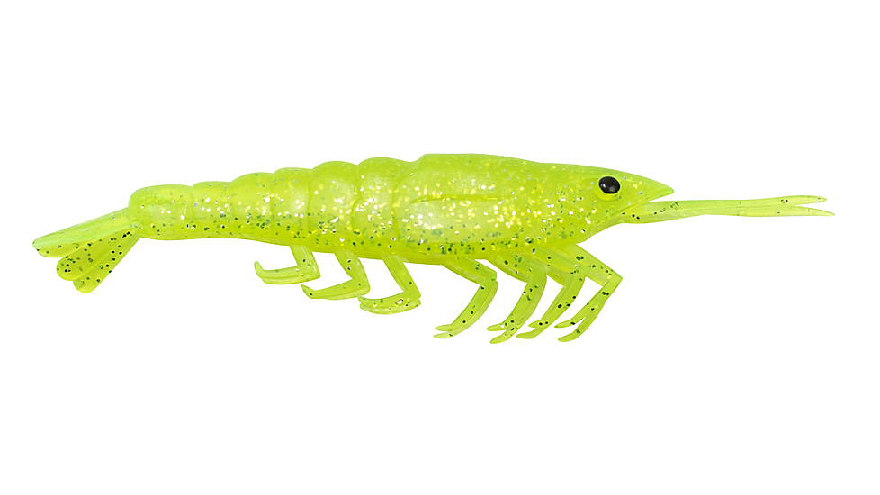 Lunkerhunt Bait Shifter Shrimp - 5 Pack, Nitro Glow, 1/8 oz, BSHRIMP504