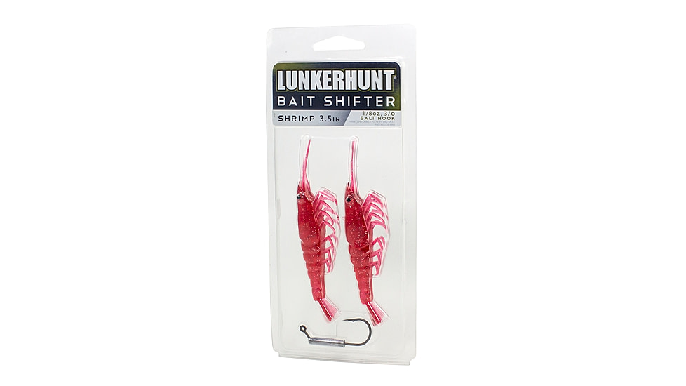 Lunkerhunt Bait Shifter Shrimp Kit, Chum, 1/8 oz, BSHRIMP01
