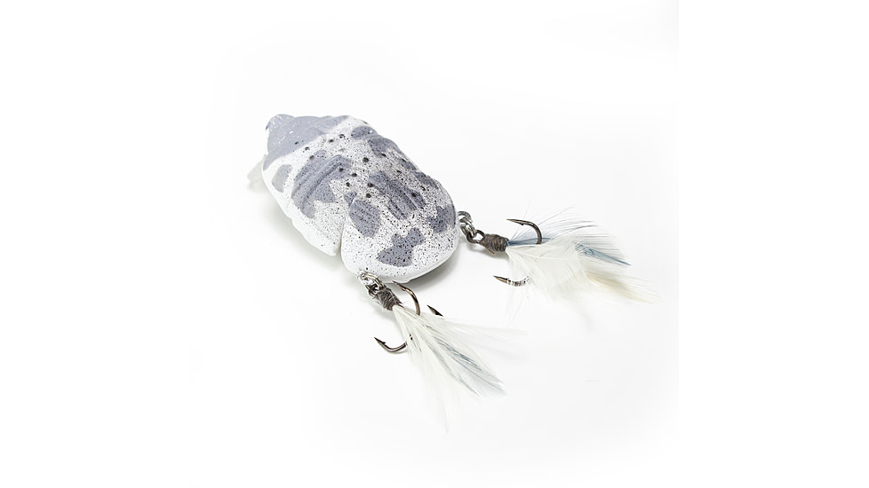 Lunkerhunt Battle Beetle Bait, Ash, 2.25in &amp; 5/8 oz, BEET05