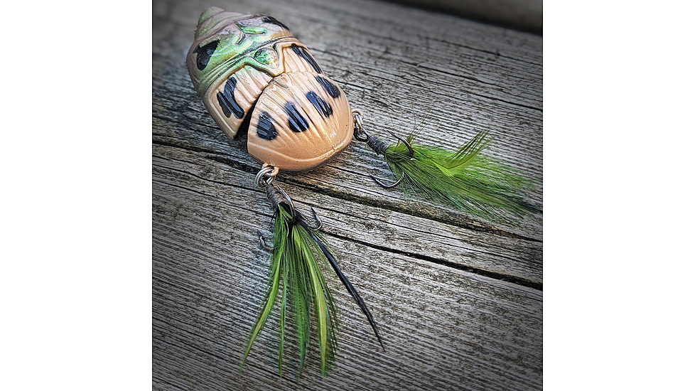 Lunkerhunt Battle Beetle Bait, Canopy, 2.25in &amp; 5/8 oz, BEET01