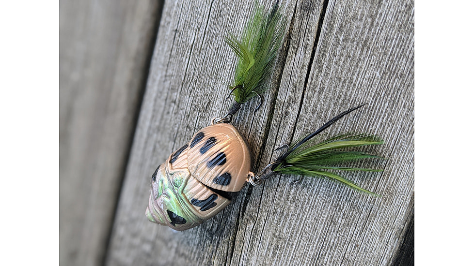 Lunkerhunt Battle Beetle Bait, Canopy, 2.25in &amp; 5/8 oz, BEET01