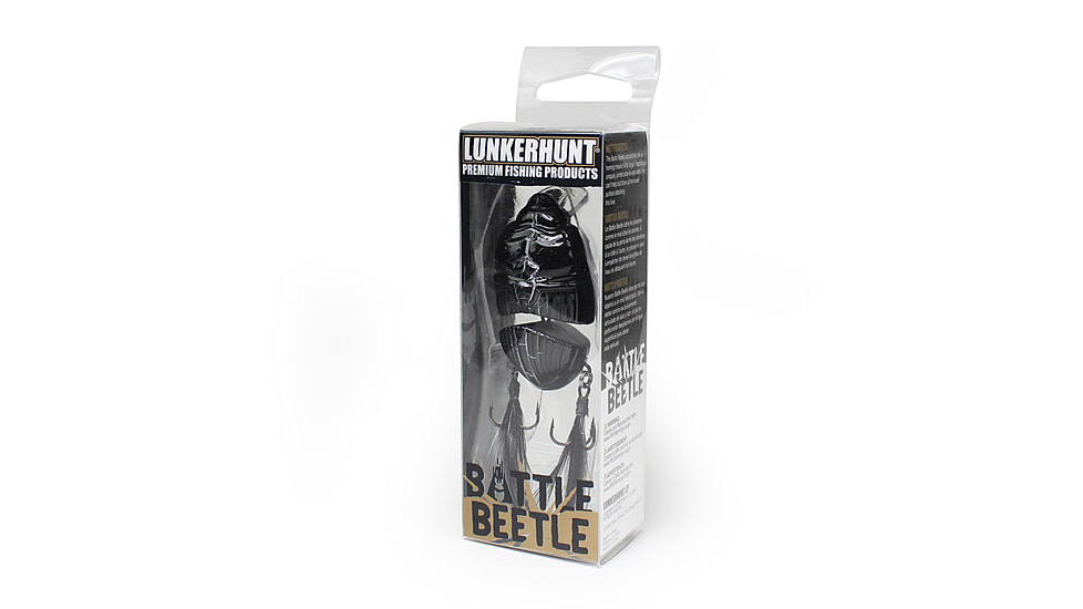 Lunkerhunt Battle Beetle Bait, Carabus, 2.25in &amp; 5/8 oz, BEET04